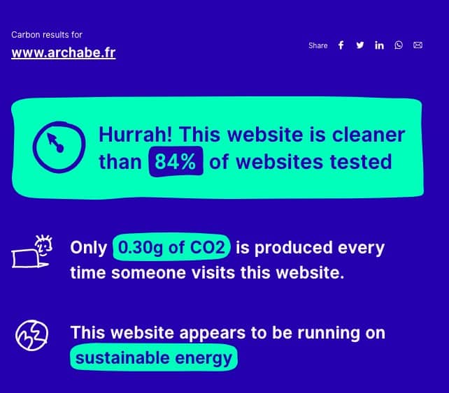 Faire un site internet écologique