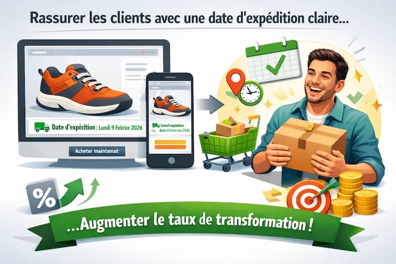 plugin woocommerce affiche la date d'expédition